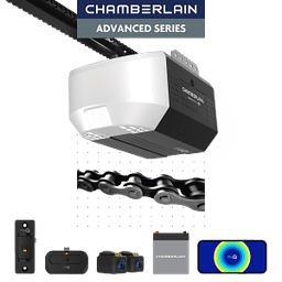 1/2 HP Chain Drive Opener with Battery Backup and myQ Connectivity