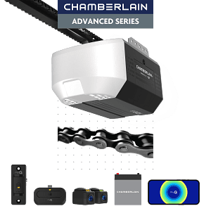 1/2 HP Chain Drive Opener with Battery Backup and myQ Connectivity
