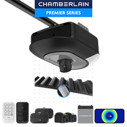 1-1/4 HP Belt Drive Opener with Battery Backup, Built-In Camera, and myQ Connectivity
