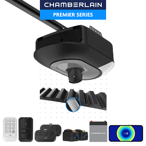 1-1/4 HP Belt Drive Opener with Battery Backup, Built-In <em class="search-results-highlight">Camera</em>, and myQ Connectivity
