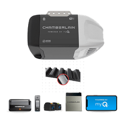ULTRA-QUIET WI-FI GARAGE DOOR OPENER WITH BATTERY BACKUP