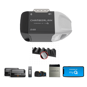 ULTRA-QUIET WI-FI GARAGE DOOR OPENER WITH BATTERY BACKUP