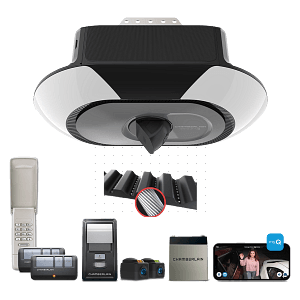 Secure View™ <em class="search-results-highlight">Camera</em> Ultra-Quiet LED Wi-Fi Battery Backup Garage Door Opener