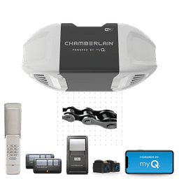 Quiet Wi-Fi Garage Door Opener With Wireless Keypad